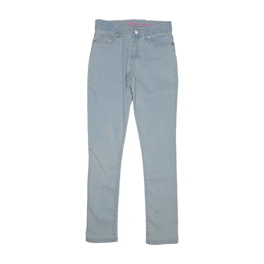 the Childrens place girl pant Blue Sky wash Skinny Slim Bottom Size 10